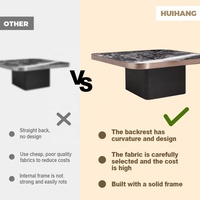 Furnitur Ruang Tamu Meja Pusat Modern Desain Meja Teh Marmer