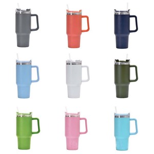 Wholesale Pinbo Stainless Steel Vacuum Thermal Mug with 6 Hours Insulation 40oz 1200ml Hand Grip <b>Large</b> Capacity <b>Gift</b> Cup - Product Image 2
