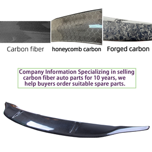 สปอยเลอร์หลังคาร์บอนไฟเบอร์ทรง R สำหรับ A5 S5 RS5 B9 4 ประตู Sportback ปี 2016-2025 - Product Image 4
