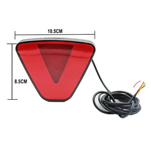 Luces de navegación para automóviles, luces de freno para evitar colisiones traseras, luces LED de advertencia intermitentes para control de crucero y luces triangulares en forma de V. - Product Image 4