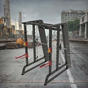 Komersial Gym 3D Smith mesin multi-fungsi rak jongkok peralatan Fitness untuk kaki latihan peralatan latihan - Product Image 4