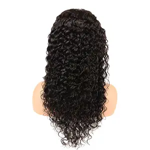 Бразильский удлинитель волос, волнистый парик, множество необработанных индийских волос, вьющиеся волосы с кутикулой, выровненные натуральные волосы, парик