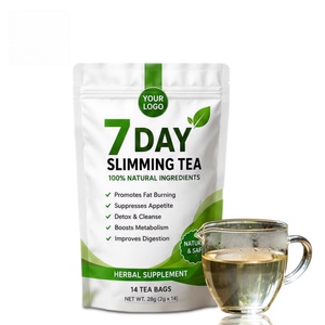 Té Adelgazante de 7 Días para un Equilibrio Natural del Cuerpo, Apoyo al Bienestar, Bolsitas de Té de Marca Privada OEM para Adultos - Product Image 4
