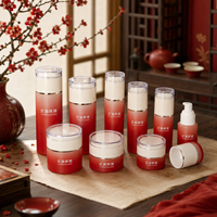 Flacons pompe et pots à crème en verre de 120 ml, 100 ml, 50 ml, 30 ml, 50 g, 30 g, 20 g, prêts à l'emploi, avec logo personnalisé pour l'emballage cosmétique