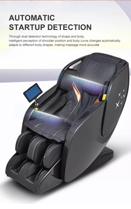 PU Leather 3D Robotic Arm <b>Chair</b>, Zero Gravity, Touch and Voice Control, Speakers IH-7610 <b>Office</b> Sedentary Relief Smart C - Product Image 3