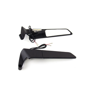 Espejos Retrovisores para Motocicleta con Intermitentes Giratorios de Alta Luminosidad, Espejo Retrovisor Lateral con Lámpara para Z900 Z650 KTM <span class=keywords><strong>MT07</strong></span> - Product Image 3