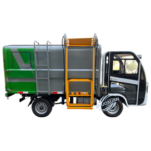 รถบรรทุกขยะไฟฟ้าอัตโนมัติแบบยกขึ้น-ลงเอง 4x2 พร้อมมอเตอร์/เครื่องยนต์ สำหรับเก็บขยะในเขตเมือง - Product Image 5
