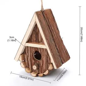 Nest hängen moderne Zeder Vogelhaus Holz Garten Holz Vogelhaus im Freien