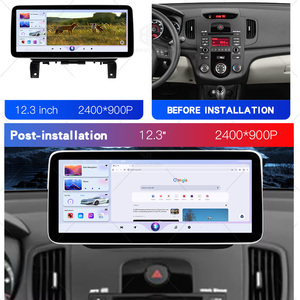 Écran tactile 12,3 pouces 4G+WIFI 8 cœurs, autoradio Android avec CarPlay sans fil, DSP, kits de câblage pour Kia Forte 2009-2017 - Product Image 6