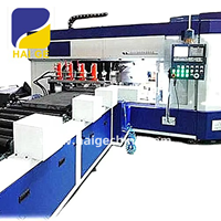 Machine à scier et à fraiser les tôles d'acier Haige HGKL1310 à commande PLC, haute vitesse et haute précision, avec engrenage/moteur/propulseur 380V