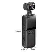 Kamera Keamanan Mini WiFi Nirkabel 1080P Deteksi Gerakan Penglihatan Malam Inframerah Portabel Dalam Ruangan untuk Bayi dan Hewan Peliharaan CCTV Camcorder