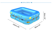 Fabrik Großhandel 120cm Family Kids Pool zum Verkauf Kolam Renang Anak 3 Jahre Plans ch becken Schwimmbad
