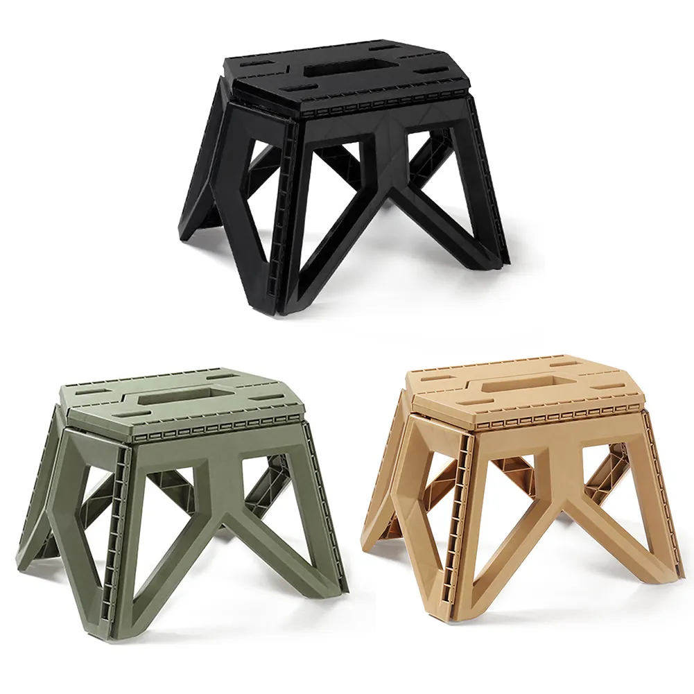 Outdoor Stool Home Portable Collapsible Folding Mini Camping Stool Foldable Convenient Fishing Stool