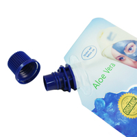 Sachet souple à bec verseur pour détergent, masque facial, cosmétiques, gel douche, savon, gommage et lessive