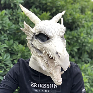Nicro Precio de fábrica Scary Animal Head Bone <span class=keywords><strong>Mask</strong></span> Realista de alta calidad Skull Latex <span class=keywords><strong>Mask</strong></span> Fiesta de Halloween Novedades <span class=keywords><strong>Dino</strong></span> <span class=keywords><strong>Mask</strong></span> - Product Image 2