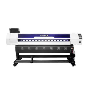 Amortecedor automático popular i3200 da imprensa do calor do grande formato com impressora solvente do eco da circulação