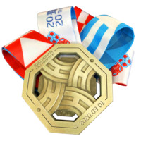 Haute qualité personnalisé Souvenir Awards Marathon médaille course Spinning médailles médailles personnalisées