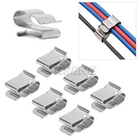 Clips de fixation pour panneaux solaires en acier inoxydable 304 argentés, résistance au vent 60 m/s, résistance à la neige 1,4 KN/m², garantie 10 ans, durée de vie 25 ans