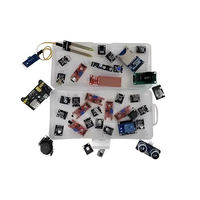 Kit Sensor Mobil Standar Cerdas dengan 45 Jenis Modul dan Perakitan Kabel Kit Robot