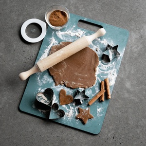 Vente en gros de rouleaux à pâtisserie en fibre de bois antibactériens de haute qualité planches à pâtisserie bloc de boucher double face <span class=keywords><strong>pour</strong></span> couper les légumes - Product Image 3