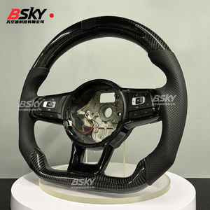 Adecuado para <span class=keywords><strong>Volkswagen</strong></span> Polo GTI GTE GLI R-Line Golf 6 Mk4 Mk5 Mk7 GTD CC Polo Golf Volante LED de fibra de carbono personalizado - Product Image 6