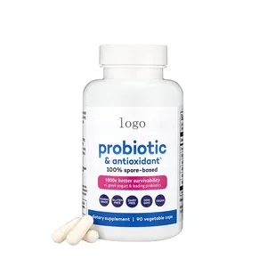 Supplément antioxydant probiotiques 100% soutien digestif et immunitaire à base de spores Probiotiques sans gluten