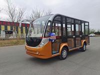 Bus électrique noir de tourisme 14 places, transport scolaire/urbain, bus fermés avec porte, à vendre