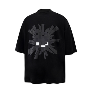 Not Sleeping Beauty HOUSE of <span class=keywords><strong>ERROS</strong></span> Eye of Truth T-shirt unisexe à col ample imprimé en mousse à la mode - Product Image 2