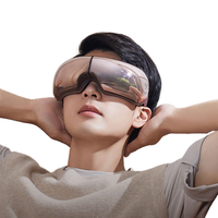 2025 High-Tech Smart IA outil de beauté tête de rouleau thérapie par la lumière rouge Massage à la vapeur pour les yeux masseur des yeux fonction de contrôle de la synchronisation