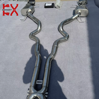 Système d'échappement en acier inoxydable poli miroir pour BMW F10 550i N63 Valvetronic Valve Catback Full Quad Tip Performance