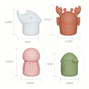 Nuevo Juego de Juguetes Ecológicos para Baño de Bebés, Incluye Herramienta de Chorro de Agua, Regalo para Niños para Usar en la Bañera - Product Image 2