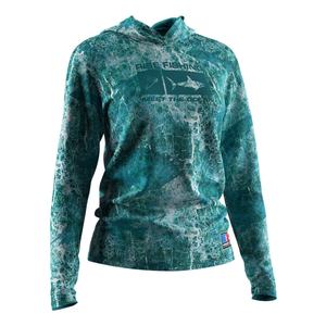 เสื้อฮู้ดแขนยาวแบบแห้งเร็วเป็นมิตรกับสิ่งแวดล้อมสำหรับฤดูร้อน ขายส่ง ชุดเสื้อสำหรับตกปลาสำหรับผู้หญิง - Product Image 3