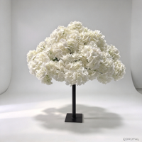Vente en gros d'arbres artificiels en soie rose et blanc, cerisiers en fleurs, décorations d'intérieur et d'extérieur, arbres artificiels
