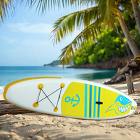 Planche à pagaie gonflable unisexe U-Ride personnalisée avec siège de kayak, certifiée CE, en PVC souple pour le surf