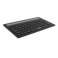 Clavier rechargeable triple solution BT 5.0 + 3.0 + 2.4Ghz - Connectez-vous à 3 appareils - Support pour mobile et iPad