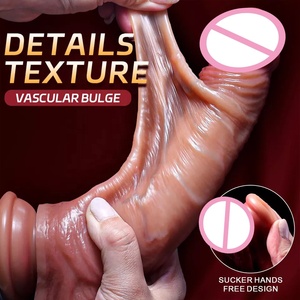 マッサージマッサージマッサージ女性セックスショップ用,大厚シリコーンディルドペニス - Product Image 1