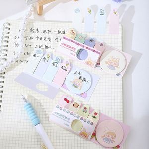 HengXin Kawaii Stationery Cute Sticky Note Set School Supplies Memo Pad With Sticky Label <b>Stickers</b> - Product Image 4