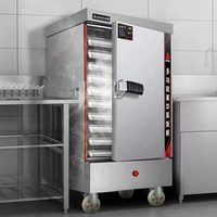 Cuisinière à riz électrique à longue durée de vie, dernière technologie, cuisinière à riz industrielle, cuiseurs à vapeur à riz avec assurance commerciale