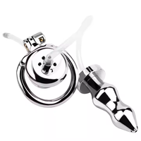 Plug anal en métal, jouet sexuel anal fétichiste, dispositif de chasteté, dilatateur anal en acier inoxydable, jeu BDSM, stimulation anale, jouets sexuels gays