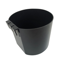 Vente directe d'usine QA Lz 1.5L Mangeoire suspendue en plastique pour oiseaux, abreuvoir pour animaux, coupelles pour cage