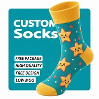 Chaussettes personnalisées en coton doux et élasthanne de haute qualité pour collections de chaussettes sur mesure