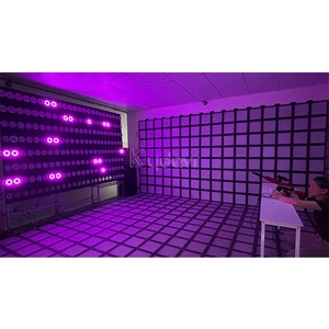 เกมกิจกรรมสร้างทีม ห้องเกมหลบหนี Kydavr ชุดปืนเลเซอร์แบบอินเทอร์แอคทีฟ พร้อมไฟ LED สำหรับเล่นเกมยิงเป้าแบบโยน - Product Image 3