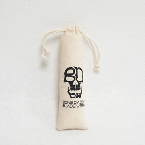 Factory Wholesale Organic Calico Cotton <b>Canvas</b> <b>Drawstring</b> <b>Bag</b> with Your Own logo for Chopsticks Organic Tableware <b>Bags</b> - Product Image 2