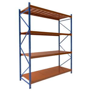 Hot Bán 500Kg Đa-Hai Lớp Boltless Giá Thép Nhiệm Vụ Nặng Nề Kệ Nhà Để Xe Lưu Trữ Kệ Công Nghiệp Kho Kệ Đơn Vị - Product Image 4