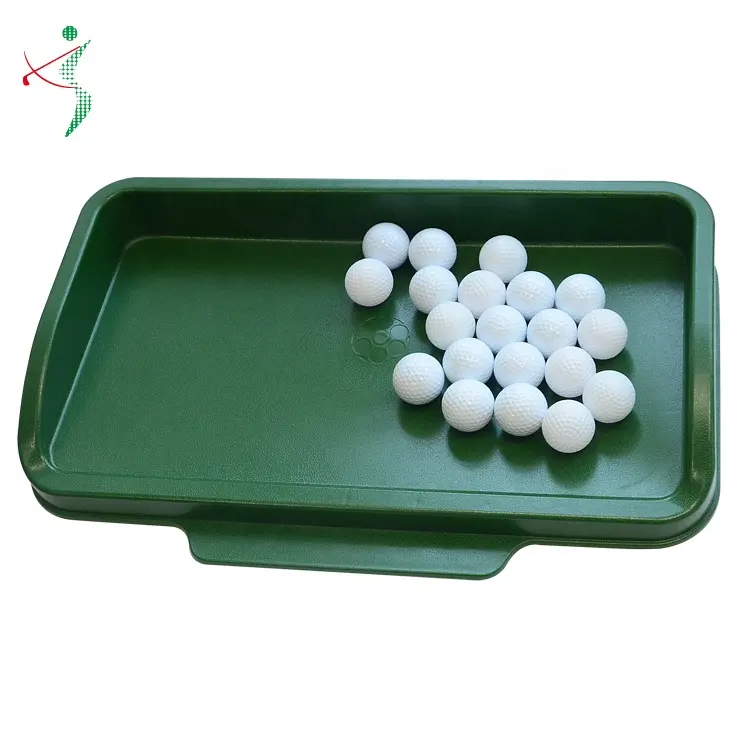 Factory Wholesale Plastic Golf Ball Tray for Driving Range Golf Balls Holder Storage Box