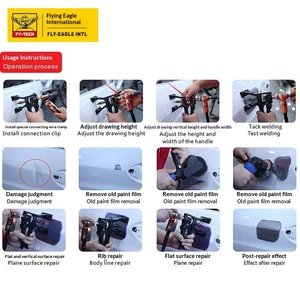 <span class=keywords><strong>FY</strong></span> F9208L Estrattore Rapido per Riparazione Lamiera, Accessori per Macchina Modellatrice, Nero/Rame, per Abarth 124 Spider (348_) - Product Image 5