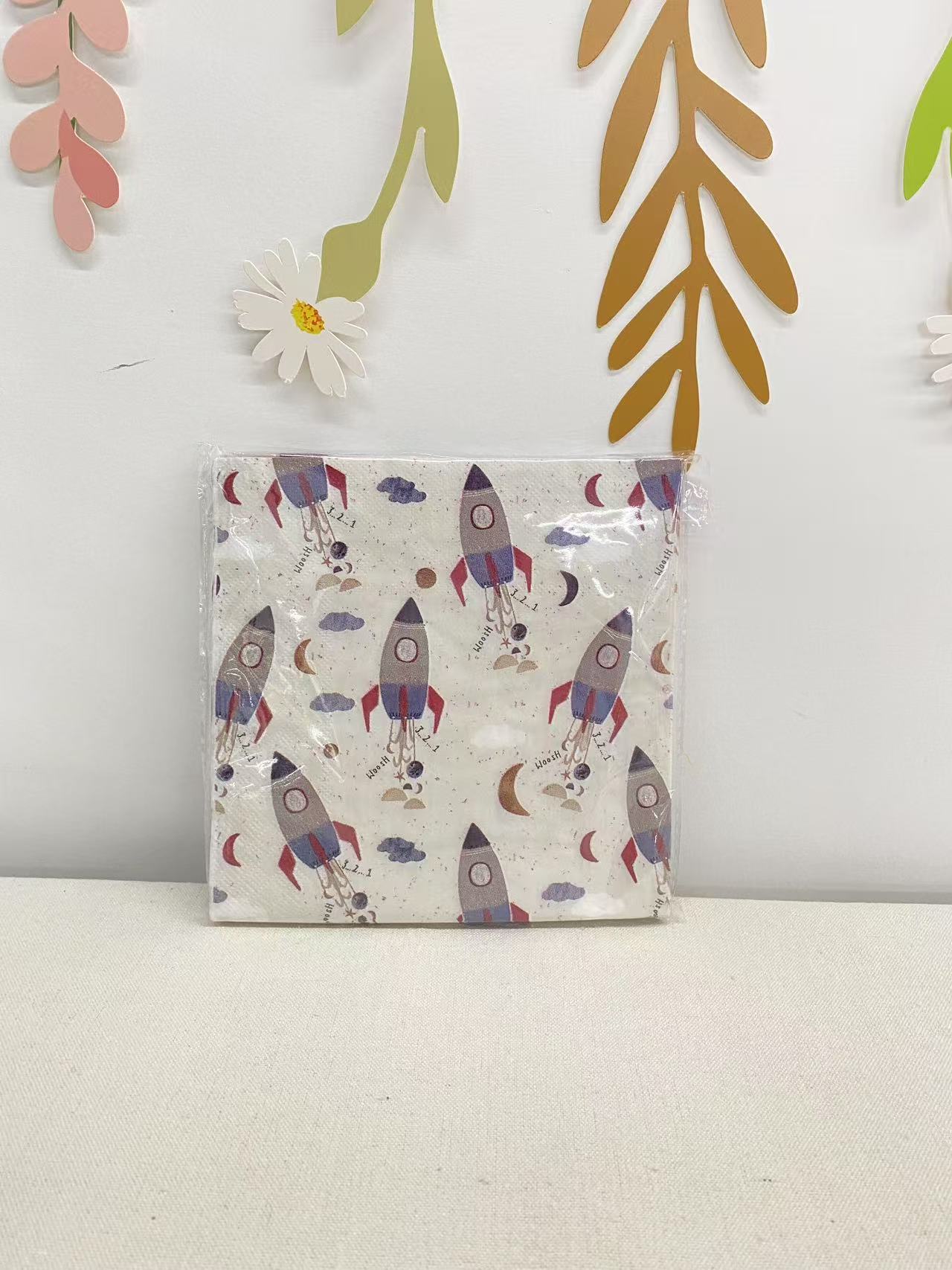 Silver 33*33cm napkin*16 pcs