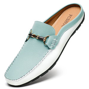 Mocassini Mocassini Mocassini da <span class=keywords><strong>Uomo</strong></span> Mocassini Mocassini da <span class=keywords><strong>Uomo</strong></span> in Vera Pelle Pantofole Traspiranti Scarpe da <span class=keywords><strong>Uomo</strong></span> Comode Mocassino Muller Elegante - Product Image 2