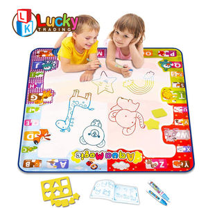 ألعاب الحظ أكوا ماجيك المياه خربش حصيرة 78x78 الأطفال التعليمية المبكرة اللوحة خربش حصيرة - Product Image 1