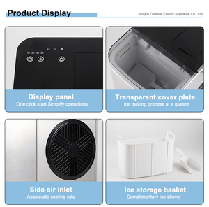 Wholesale High Quality 220V Automatic Mini Portable Ice Cube Maker Household Home Counter Top Hotel Application Intelli - Product Image 4
